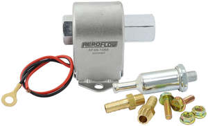 4 - 7 PSI 35 GPH INLINE FUEL PUMP METAL 1/8" NPT FACET 5/16" Aeroflow - AF 49-1068