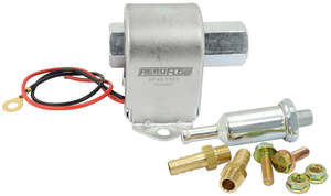 1.5 - 4 PSI 25 GPH INLINE FUELPUMP METAL 1/8" NPT FACET 5/16" Aeroflow - AF 49-1067