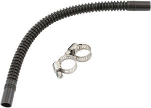3/8" INTANK FUEL HOSE 250mm LENGTH E85 NYLON FLEXIBLE 10mm
