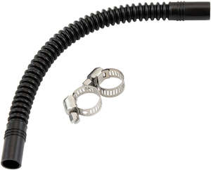Fuel Line: 3/8" INTANK FUEL HOSE 200mm LENGTH E85 NYLON FLEXIBLE 10mm