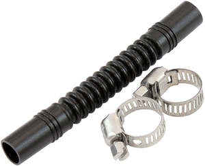 3/8" INTANK FUEL HOSE 100mm LENGTH E85 NYLON FLEXIBLE 10mm