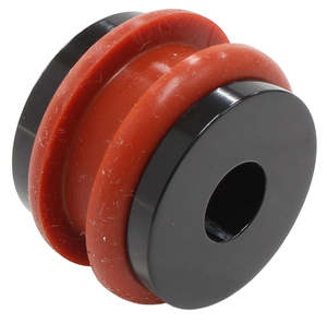 Exhaust Accessories: EXHAUST HANGERS VIBRATION DAMPER WITH BLACK INSERT