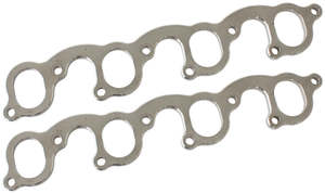 Flanges: Ford 302-351C header flanges 1-7/8" oval port PAIR