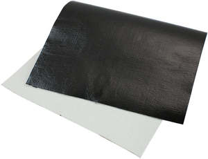 40" X 72" ALUMINISED HEAT BARRIER BLACK FINISH