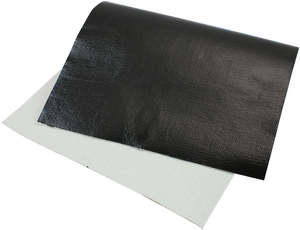 40" X 36" ALUMINISED HEAT BARRIER BLACK FINISH