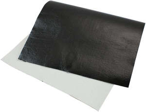 40" X 12" ALUMINISED HEAT BARRIER BLACK FINISH