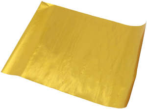 GOLD HEAT BARRIER 12" x 12" SHEET ADHESIVE BACKED