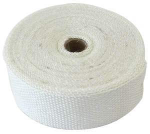 EXHAUST INSULATION WRAP2"X50FT50 FOOT WHITE ROLL