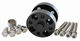 Water Pump Fan Spacer Kit 2" Black Suit 5/8 Or 3/4 Centre
