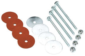 Fans: HEAVY DUTY FAN MOUNT KIT 4 X BOLTS, WASHERS, NUTS