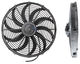 16" Curved Blade Electric Fan Reversible 2000cfm