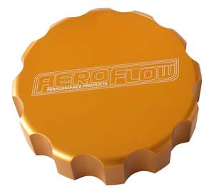 AEROFLOW RADIATOR CAP COVER LARGE STYLE CAP GOLD