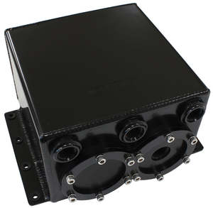 Surge Tanks: DUAL FUEL PUMP SURGE TANK KIT BLACK SUITS 2 X AF49-1014