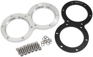 Fuel Hangers: WELD IN CONVERSION DUAL FUEL PUMP 40mm ALLOY HANGER SURGE TANK Aeroflow - AF 59-4244D