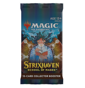 Magic Booster Pack: Strixhaven: School of Mages Collector Booster Pack