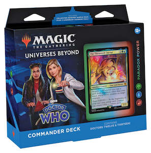 Magic Commander Deck: Universes Beyond: Doctor Who - Paradox Power Commander Deck