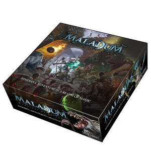 Games Over 200: Maladum: Dungeons of Enveron (Kickstarter Edition) + Fantasy Dungeon Terrain Set