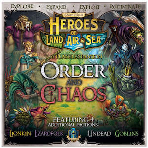 Games Ranged Between 130 200: Heroes of Land, Air & Sea Order & Chaos Expansion