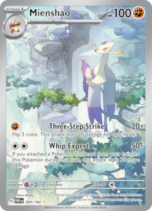 Games Over 200: Mienshao (200/182) [Scarlet & Violet: Paradox Rift]