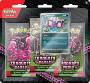 Pokemon Trading Card Game Elite Trainer Box: Scarlet & Violet - Shrouded Fable - 3-Pack Blister