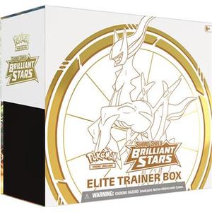 Pokemon Trading Card Game Elite Trainer Box: Brilliant Stars Elite Trainer Box