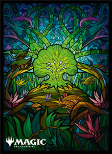 Standard Card Sleeves: Player's Card Sleeve: Stain Glass Forest (80 Sleeves)