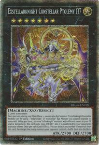 Yugioh Singles All 1: Exstellarknight Constellar Ptolemy Omega 7 (Starlight Rare) [BLGG-EN018] Starlight Rare