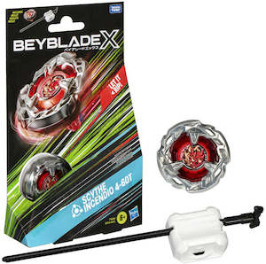 Collectible For Kids: Beyblade X - Scythe Incendio 4-60T Starter Pack