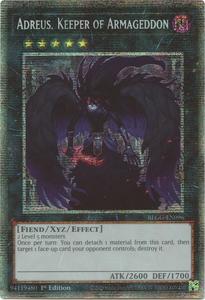 Yugioh Singles All 1: Adreus, Keeper of Armageddon (Starlight Rare) [BLGG-EN096] Starlight Rare