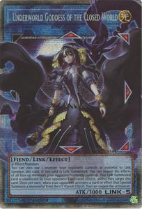 Yugioh Singles All 1: Underworld Goddess of the Closed World (Starlight Rare) [BLGG-EN144] Starlight Rare