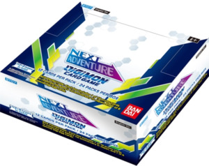 Digimon Trading Card Game: Digimon Card Game Series BT07 Next Adventure Booster Box