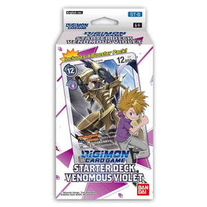 Digimon Trading Card Game: Digimon Card Game Venomous Violet Starter Deck