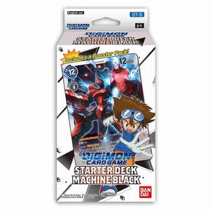 Digimon Trading Card Game: Digimon Card Game Machine Black Starter Deck
