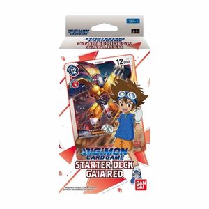 Digimon Trading Card Game: Digimon Card Game Gaia Red Starter Deck