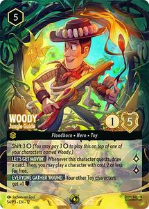 Lorcana Singles All: Woody - Jungle Guide (Store Championship) (54) [Promo Cards]