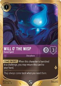 Lorcana Singles All: Will o' the Wisp - Forest Spirit (51) [Promo Cards]