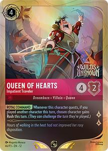 Lorcana Singles All: Queen of Hearts - Impatient Traveler (46) [Promo Cards]