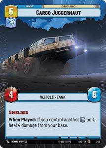 Starwars Unlimited Singles In Stock: Cargo Juggernaut (340) (Hyperspace) (340) [Shadows of the Galaxy]