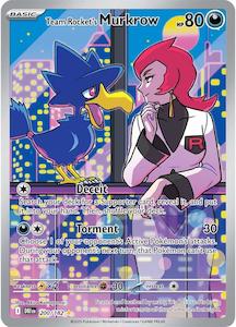 Team Rocket's Murkrow (200/182) [Scarlet & Violet: Destined Rivals]
