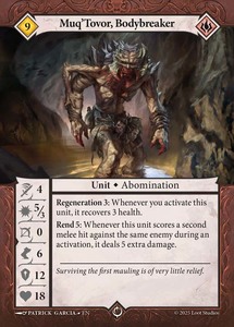 Malediction: Muq'Tovor, Bodybreaker