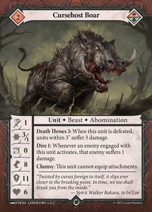 Malediction: Cursehost Boar