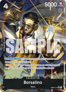 One Piece In Stock: Borsalino (Alternate Art) [Premium Booster -The Best-]