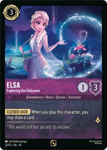 Lorcana Singles All: Elsa - Exploring the Unkown (22) [Promo Cards]