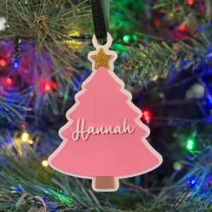 Personalised Christmas Tree Ornament