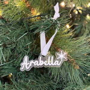 Christmas: Snowflake Christmas Decoration