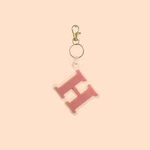 Accessories: Letter Key Ring