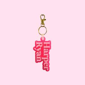 Name Bag Tag (Two Names)