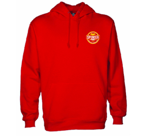 Red Pullover Hoodie – Spencer Park SLSC