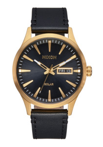 Accessories 1: Nixon Sentry Solar Leather