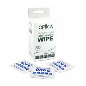 Lens Cleaner: Optica Lens Cleaning Wipes (Tissue)